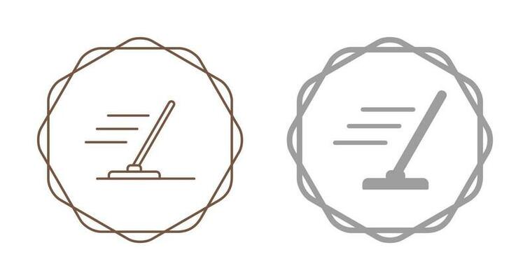 Mop Vector Icon