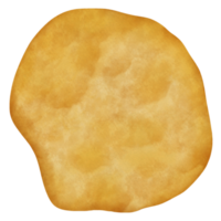 Hähnchen Nugget Aquarell Illustration png