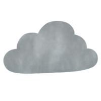 buio nube acquerello illustrazione png