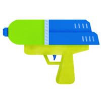 Green and Blue Water gun png