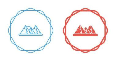 Pyramid Vector Icon