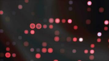 red dots appearing and disappearing digital background video