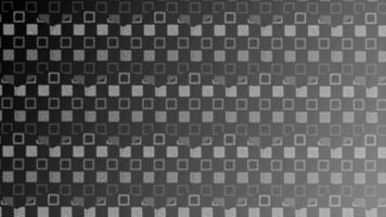 Hexagonal tile mirroring white color square pattern background video