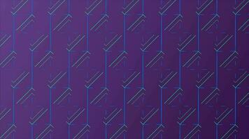 Colorful Geometrical complex lines pattern background video