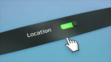 Application system setting Location video