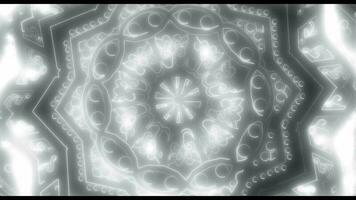 circulaire modèle mandala Contexte. luxe mandala avec pointillé animation. décoration de mandala fleurs avec brillant or couleur. se détendre, islamique, arabesques, Indien, Turquie. Contexte avec diamants video