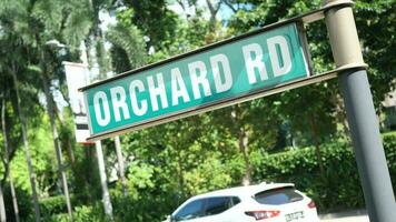 Singapore Orchard road 12 June 2022, Orchard road sing and traffic video