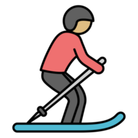 skiën sport icoon png