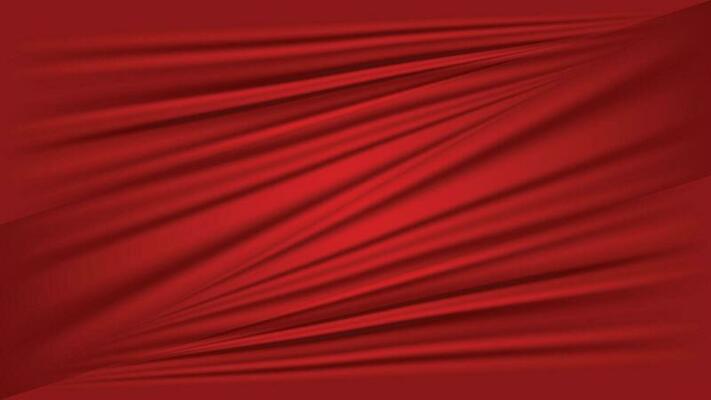 Red Curtain Background