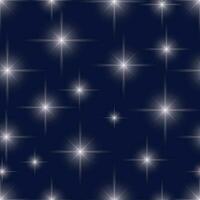 Seamless Pattern with Stars vector