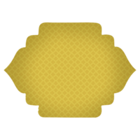 amarelo floral padronizar persa quadro, Armação dentro tradicional persa tazhib estilo. png