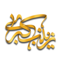 Dame sayyida zaynab calligraphie. bibi zainab arabe calligraphie. png