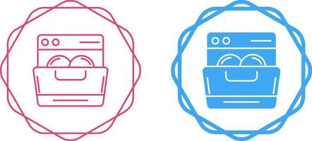 Dishwasher Vector Icon