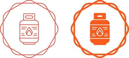 Gas Bottle Vector Icon