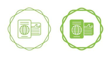 Passport Vector Icon