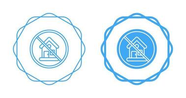 No House Vector Icon