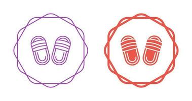 Slippers Vector Icon