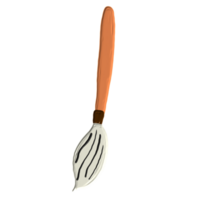 hand dragen borsta png