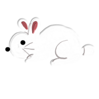 cute sticker with acrylic painting png