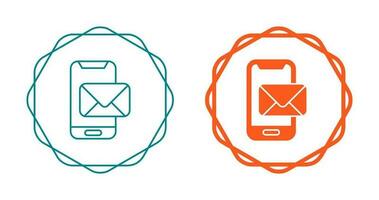 Phone Mail Vector Icon