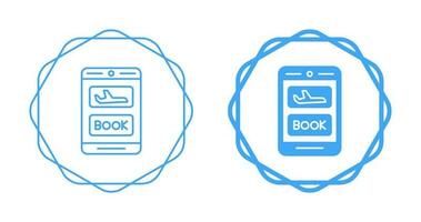 Online Booking Vector Icon