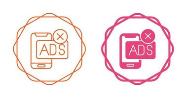 AD Block Vector Icon