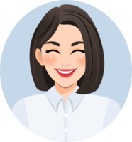 Smiling business woman PNG