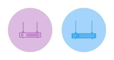 icono de vector de enrutador wifi