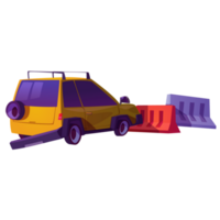 Crash Car design png