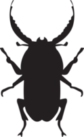 punaise isolé silhouette png