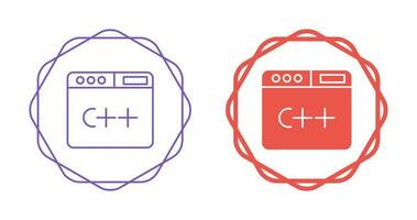 icono de vector de lenguaje de programación