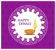 Diwali Celebration in Purple Wallpaper Background png