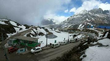 wolk timelapse Bij sela slagen voor, arunachal pradesh video