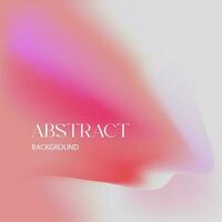 Abstract background template light design pastel pink gradient color vector