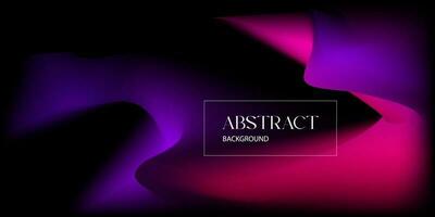 Abstract background dark design template magenta neon pink violet color horizontal vector