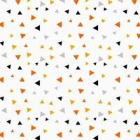 Triangle shape seamless pattern vector