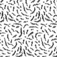 Abstract scribble line seamless pattern vector