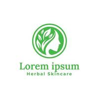 Herbal Skincare Logo Vector