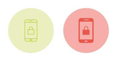 Locked Phone Vector Icon