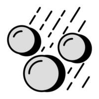 Hailstorm icon in perfect design vector