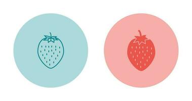 Strawberry Vector Icon