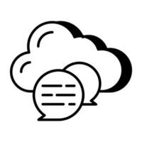 Trendy vector design of cloud communication