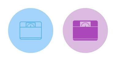 Weighing Machine Vector Icon