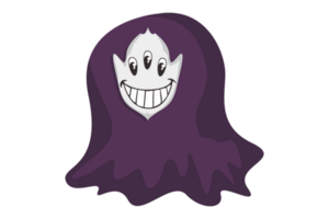 Halloween Monster Cartoon Character With Transparent Background png