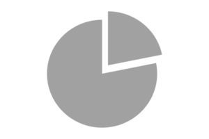 Business icon - pie chart With transparent Background png