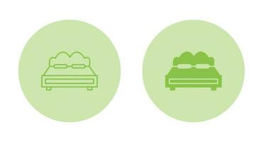 Double Bed Vector Icon