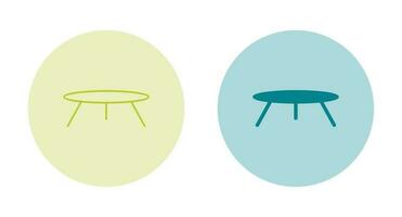 Small Table Vector Icon