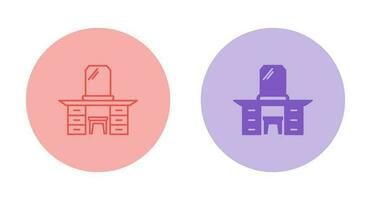 Dressing Table Vector Icon