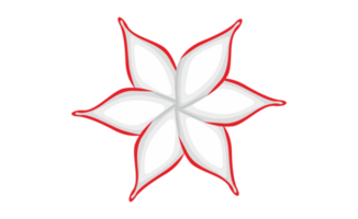 fleur pétales sur transparent Contexte png