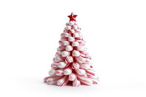 Candy canes tree. . photo